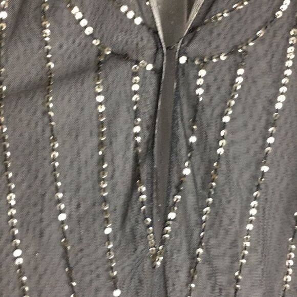Hoss Intropia | Sheer Sequin Dress Cover Up | 38/M - Picture 6 of 6